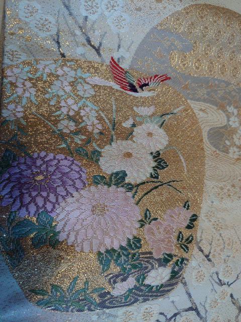 USED、袋帯、六通、四季花や鳥柄 < 女性ファッション  USED、袋帯、六通、四季花や鳥柄 < 女性ファッションの