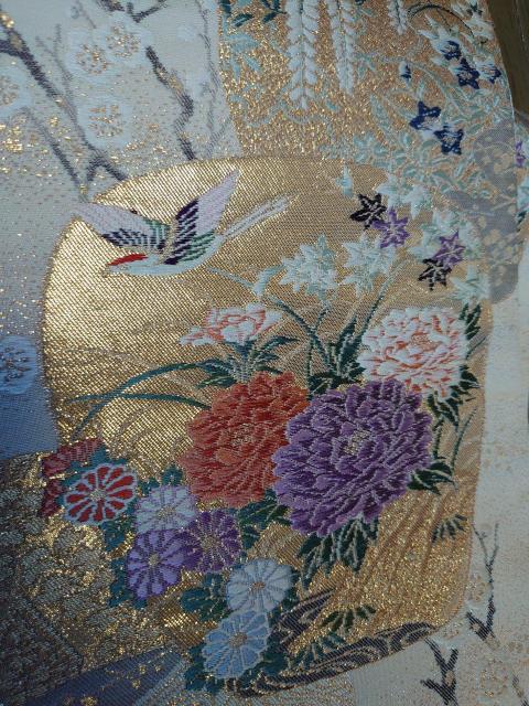 USED、袋帯、六通、四季花や鳥柄 < 女性ファッション  USED、袋帯、六通、四季花や鳥柄 < 女性ファッションの