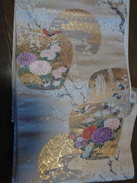 USED、袋帯、六通、四季花や鳥柄 < 女性ファッション  USED、袋帯、六通、四季花や鳥柄 < 女性ファッションの