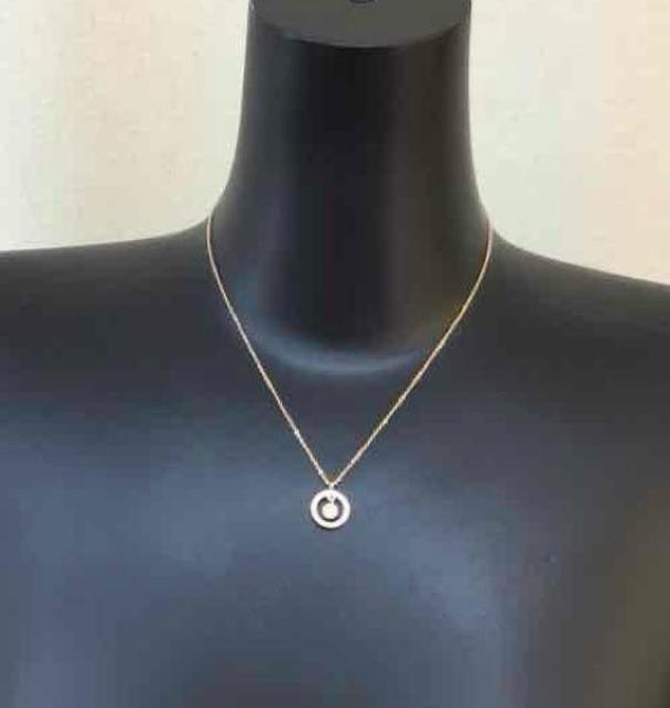 CZ付きリングトップネックレス < 女性アクセサリー/時計  CZ付きリングトップネックレス < 女性アクセサリー/時計の