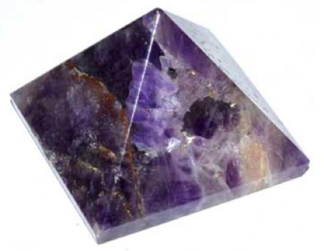 AzureGreen: Amethyst Gemstone Pyramid 2   ANZT[/v 