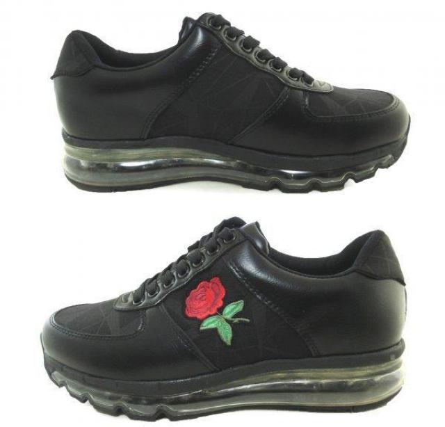 1円~C850新品semantic designエアクッション/レースアップスニーカーM⇒26a黒♂ < 男性ファッション  1円~C850新品semantic designエアクッション/レースアップスニーカーM⇒26a黒♂ < 男性ファッションの