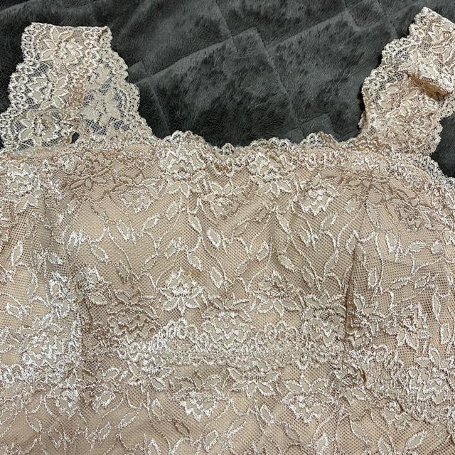 ☆☆☆タンス整理品 衣類 おまとめOK ホームクリーニング済み キャミソール Lサイズ カップ付き ゴールドベージュ < 女性ファッション  ☆☆☆タンス整理品 衣類 おまとめOK ホームクリーニング済み キャミソール Lサイズ カップ付き ゴールドベージュ < 女性ファッションの