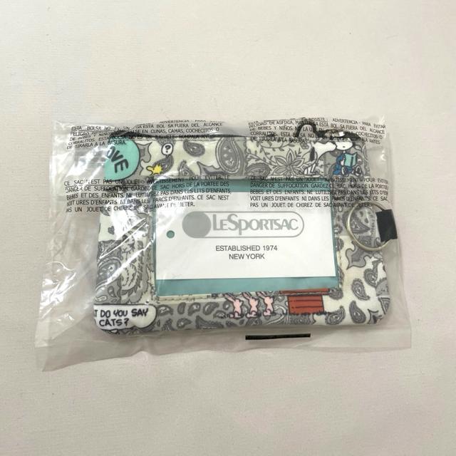 LeSportsac レスポートサック スヌーピー ピーナッツバンダナパッチ キーコインポーチ ID パスケース ポーチ 小銭入れ < 女性ファッション  LeSportsac レスポートサック スヌーピー ピーナッツバンダナパッチ キーコインポーチ ID パスケース ポーチ 小銭入れ < 女性ファッションの
