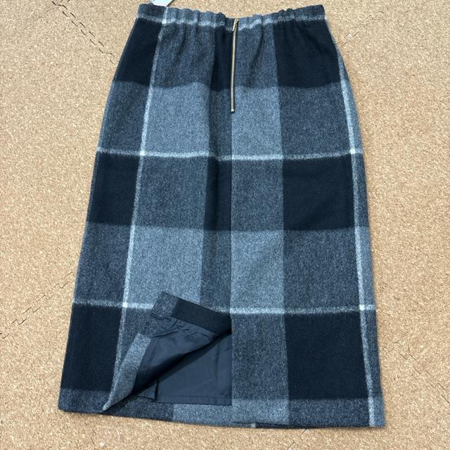 新品未使用タグ付きMサイズ ロングタイトスカート チェック柄 冬用 < 女性ファッション  新品未使用タグ付きMサイズ ロングタイトスカート チェック柄 冬用 < 女性ファッションの