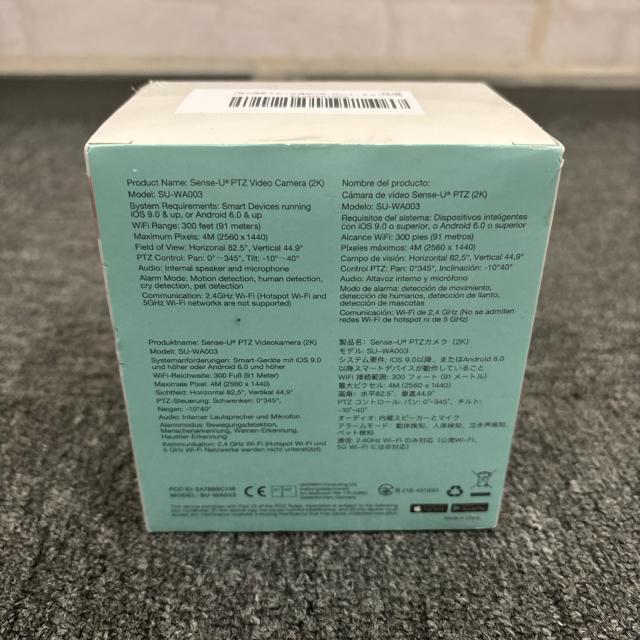 即決 未開封 Sense-U PTZ Video Camera (2K) < 家電/AV 即決 未開封 Sense-U PTZ Video Camera (2K) < 家電/AVの