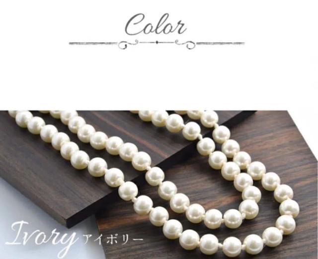 オールノットロングパール ガラス パール 真珠 セレモニー フォーマル < 女性アクセサリー/時計 オールノットロングパール ガラス パール 真珠 セレモニー フォーマル < 女性アクセサリー/時計の