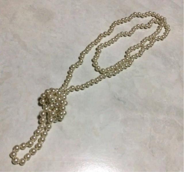 オールノットロングパール ガラス パール 真珠 セレモニー フォーマル < 女性アクセサリー/時計 オールノットロングパール ガラス パール 真珠 セレモニー フォーマル < 女性アクセサリー/時計の