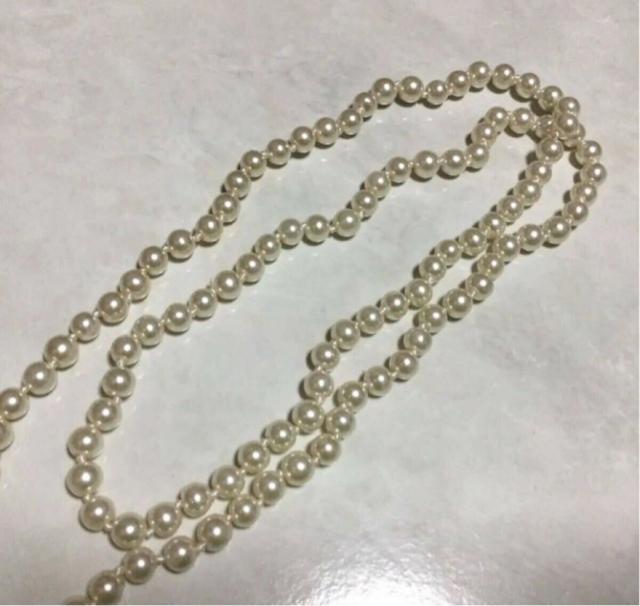 オールノットロングパール ガラス パール 真珠 セレモニー フォーマル < 女性アクセサリー/時計 オールノットロングパール ガラス パール 真珠 セレモニー フォーマル < 女性アクセサリー/時計の