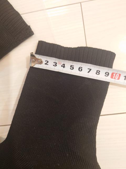 ソックスブーツ ブラック サイズS ヒール高さ5cm < 女性ファッション ソックスブーツ ブラック サイズS ヒール高さ5cm < 女性ファッションの