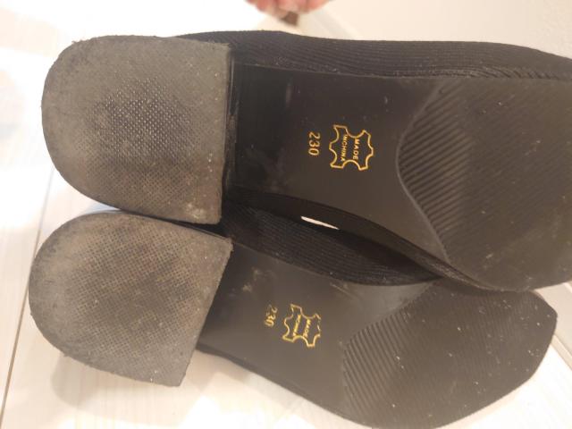 ソックスブーツ ブラック サイズS ヒール高さ5cm < 女性ファッション ソックスブーツ ブラック サイズS ヒール高さ5cm < 女性ファッションの