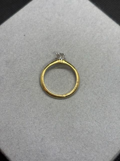 ���� Tiffany&Co. �N���V�b�N�\���e�B�A 750 PT950 �����O �� �u�����h�� 