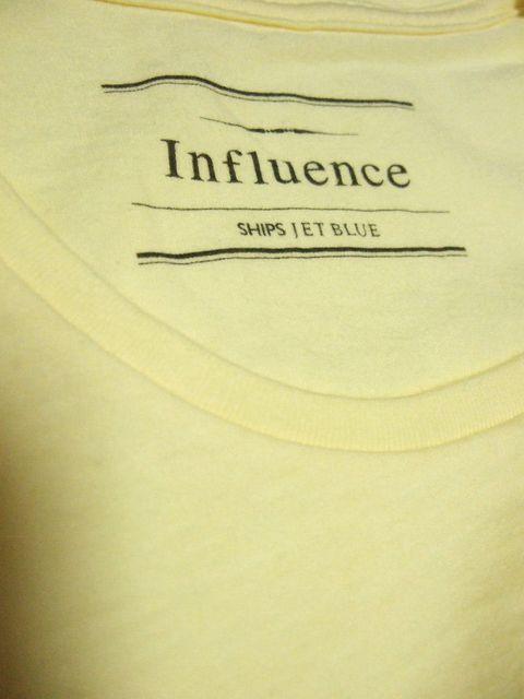 ☆INFLUENCE×SHIPS JET BLUE☆Tシャツ☆ < ブランド  ☆INFLUENCE×SHIPS JET BLUE☆Tシャツ☆ < ブランドの