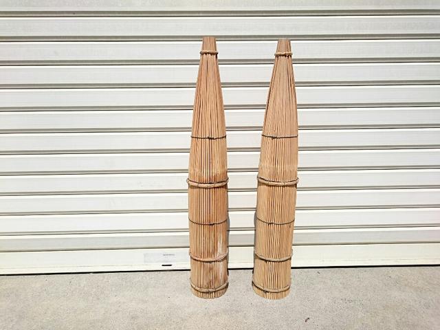 職人手作り ハンドメイド 竹製うなぎ取り 2個セット テボ 川釣り アウトドア < レジャー/スポーツ  職人手作り ハンドメイド 竹製うなぎ取り 2個セット テボ 川釣り アウトドア  < レジャー/スポーツの