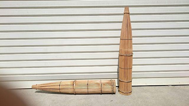 職人手作り ハンドメイド 竹製うなぎ取り 2個セット テボ 川釣り アウトドア < レジャー/スポーツ  職人手作り ハンドメイド 竹製うなぎ取り 2個セット テボ 川釣り アウトドア < レジャー/スポーツの