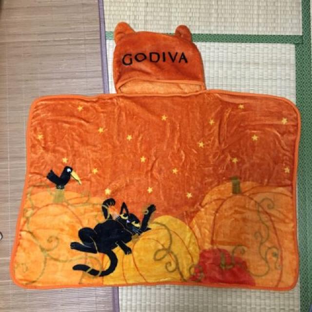 非売品・GODIVA・黒猫&ハロウィン柄2WAYブランケット < ホビー  非売品・GODIVA・黒猫&ハロウィン柄2WAYブランケット < ホビーの