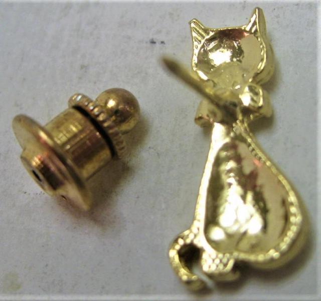 アクセサリーピンブローチネコちゃん猫デザインラインストーン付 < 女性アクセサリー/時計  アクセサリーピンブローチネコちゃん猫デザインラインストーン付 < 女性アクセサリー/時計の
