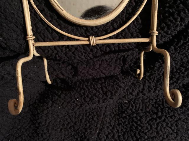 アイアン アンテイク風 置き鏡 oId friend 古董 < インテリア/ライフ  アイアン アンテイク風 置き鏡 oId friend 古董 < インテリア/ライフの