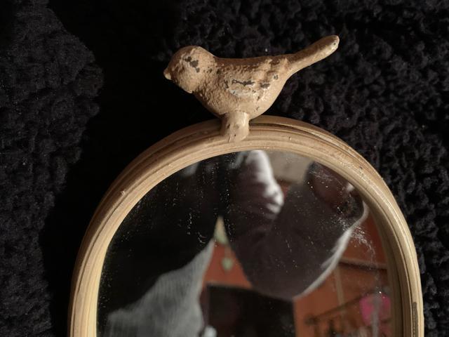 アイアン アンテイク風 置き鏡 oId friend 古董 < インテリア/ライフ  アイアン アンテイク風 置き鏡 oId friend 古董 < インテリア/ライフの