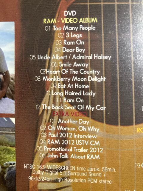 希少 輸入盤 3枚組 ポール・マッカートニー / ラム RAM ALTERNATE ARCHIVESCOLLECTION < タレントグッズ  希少 輸入盤 3枚組 ポール・マッカートニー / ラム RAM ALTERNATE ARCHIVESCOLLECTION < タレントグッズの