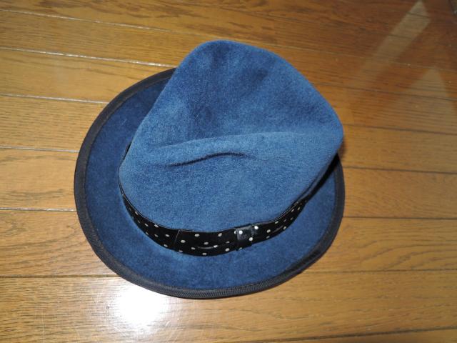 WACKO MARIA ワコマリア ラビット ハット M ドット柄リボン 帽子 < ブランド  WACKO MARIA ワコマリア ラビット ハット M ドット柄リボン 帽子 < ブランドの