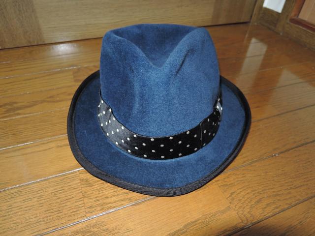 WACKO MARIA ワコマリア ラビット ハット M ドット柄リボン 帽子 < ブランド  WACKO MARIA ワコマリア ラビット ハット M ドット柄リボン 帽子 < ブランドの