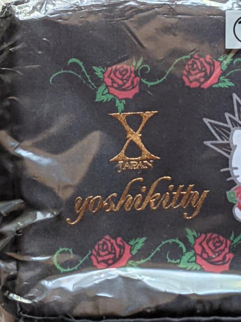 ヨシキティ yoshikitty ヨシキティくじ ポーチ(ブラック) 薔薇 刺繍 < おもちゃ  ヨシキティ yoshikitty ヨシキティくじ ポーチ(ブラック) 薔薇 刺繍 < おもちゃの