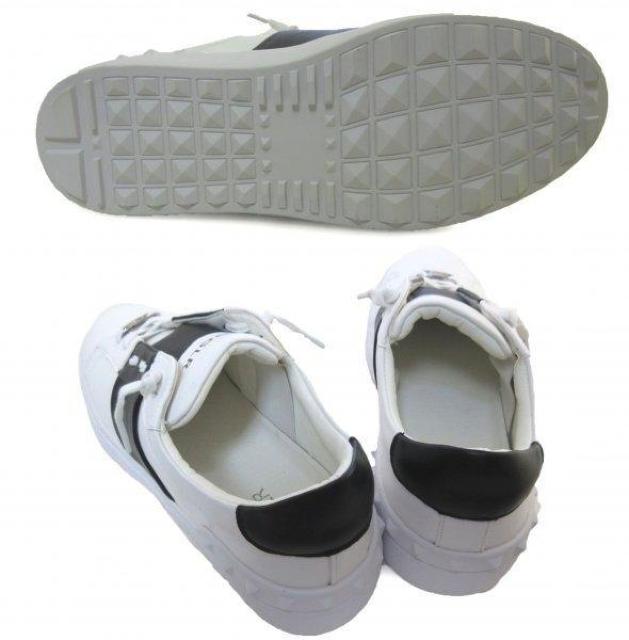 1円~C120新品DayGLORYレースアップ/スリッポンスニーカー26.5aWHITE×BLACK♂ < 男性ファッション  1円~C120新品DayGLORYレースアップ/スリッポンスニーカー26.5aWHITE×BLACK♂ < 男性ファッションの