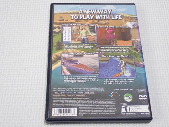 PS2★The SIMS 2 GREATEST HITS 海外版 北米版 < ゲーム本体/ソフト  PS2★The SIMS 2 GREATEST HITS 海外版 北米版 < ゲーム本体/ソフトの