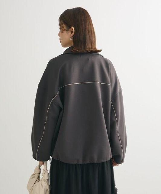 chocol /アウター★チャコールグレーの新品♪ジップアウター < ブランド  chocol /アウター★チャコールグレーの新品♪ジップアウター < ブランドの