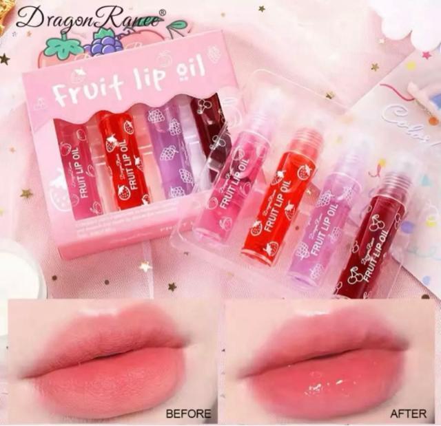 フルーツリップオイル 4本セット ロールオンタイプ・保湿リップローション < 香水/コスメ/ネイル フルーツリップオイル 4本セット ロールオンタイプ・保湿リップローション < 香水/コスメ/ネイルの