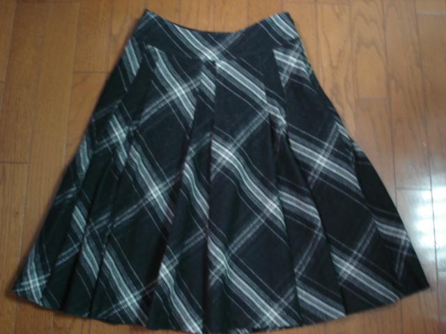 ★anysis エニィシィス ウールチェックデザインスカート★超激安! < ブランド ★anysis エニィシィス ウールチェックデザインスカート★超激安! < ブランドの