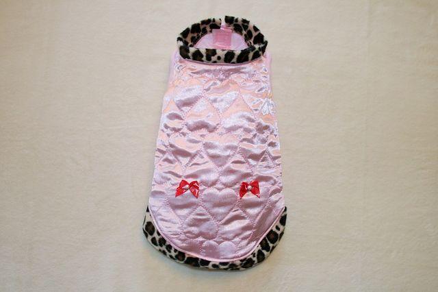 フェイクファー付キルトコート胴41cmダックス用(ピンク) < ペット/手芸/園芸  フェイクファー付キルトコート胴41cmダックス用(ピンク) < ペット/手芸/園芸の