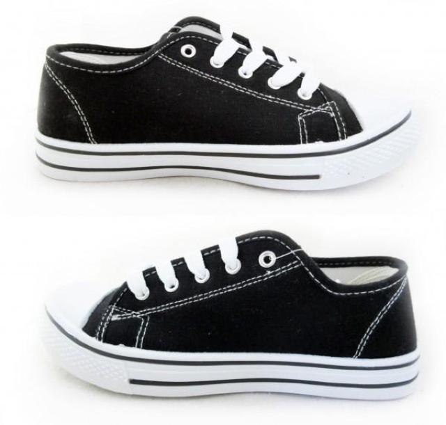 1円~CC144新品AAAローカット/レースアップスニーカー16a黒/白kids < キッズ/ベビー  1円~CC144新品AAAローカット/レースアップスニーカー16a黒/白kids < キッズ/ベビーの