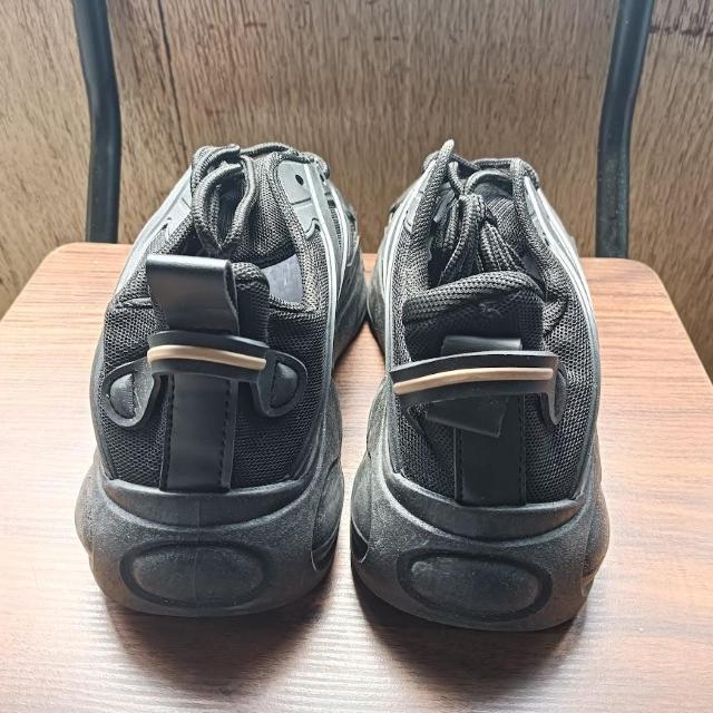 新品 25cm メンズ スニーカー ブラック シューズ 靴 男女兼用 カジュアル < 男性ファッション  新品 25cm メンズ スニーカー ブラック シューズ 靴 男女兼用 カジュアル < 男性ファッションの