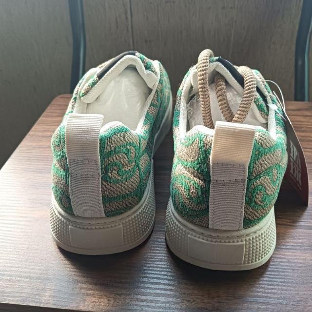 新品 25cm メンズ スニーカー シューズ グリーン 靴 男女兼用 カジュアル < 女性ファッション  新品 25cm メンズ スニーカー シューズ グリーン 靴 男女兼用 カジュアル < 女性ファッションの