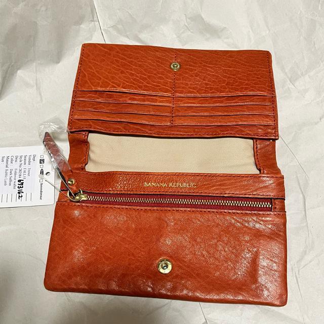 【保管未使用品】【BANANA REPUBLIC】 レザー / 二つ折り 長財布 < ブランド 【保管未使用品】【BANANA REPUBLIC】 レザー / 二つ折り 長財布 < ブランドの