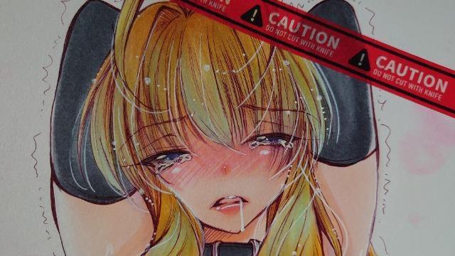 自作イラスト:金髪の女の子 < アニメ/コミック/キャラクター 自作イラスト:金髪の女の子 < アニメ/コミック/キャラクターの