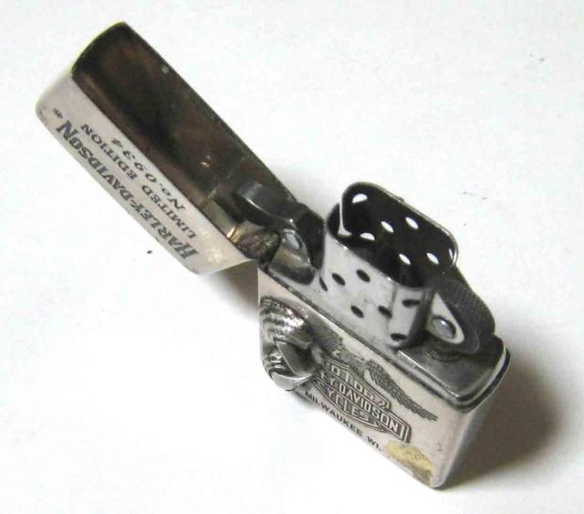 Harley-Davidson �@����Ł@ Zippo���C�^�[�@ No.0934 �@���A�i �� �j���t�@�b�V������ 