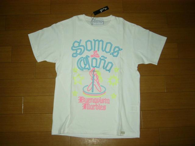 新品MARBLESマーブルズ×BUENA VISTAコラボTシャツS白TMT < ブランド 新品MARBLESマーブルズ×BUENA VISTAコラボTシャツS白TMT < ブランドの