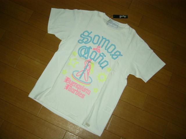 新品MARBLESマーブルズ×BUENA VISTAコラボTシャツS白TMT < ブランド 新品MARBLESマーブルズ×BUENA VISTAコラボTシャツS白TMT < ブランドの