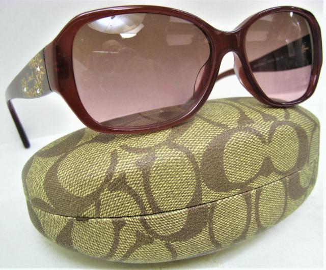 極美品 コーチ COACH サングラス レディース HG 8011BA < ブランド  極美品 コーチ COACH サングラス レディース HG 8011BA < ブランドの