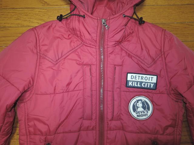 HYSTERIC GLAMOUR �q�X�e���b�N�O���}�[ PRIMALOFT ���� �p�[�J�[�W���P�b�g S �K�[�� ���b�y�� �_�E�� �� �u�����h�� 