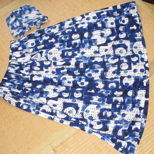 未使用☆ストール付*ロング丈スカート*レディース*春夏(ロイヤルブルー系) < 女性ファッション  未使用☆ストール付*ロング丈スカート*レディース*春夏(ロイヤルブルー系)  < 女性ファッションの