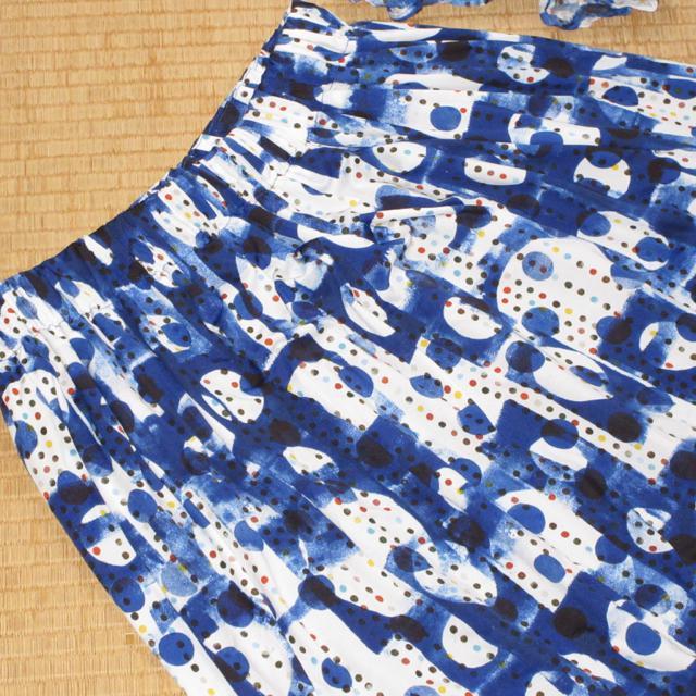 未使用☆ストール付*ロング丈スカート*レディース*春夏(ロイヤルブルー系) < 女性ファッション  未使用☆ストール付*ロング丈スカート*レディース*春夏(ロイヤルブルー系) < 女性ファッションの