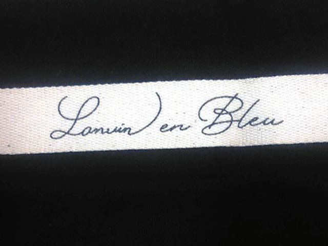 ★トートバッグ LANVIN en Bleu ロゴリボントート 非売品 < 女性ファッション  ★トートバッグ LANVIN en Bleu ロゴリボントート 非売品 < 女性ファッションの
