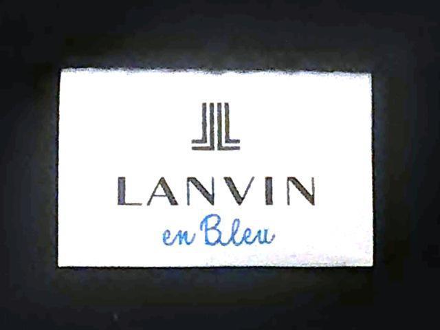 ★トートバッグ LANVIN en Bleu ロゴリボントート 非売品 < 女性ファッション  ★トートバッグ LANVIN en Bleu ロゴリボントート 非売品 < 女性ファッションの