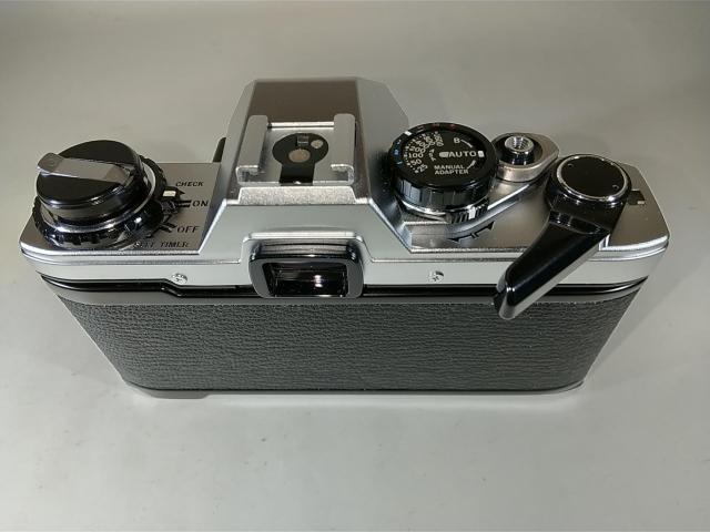 OLYMPUS OM 10 ���i + ZUIKO 50mm 1:1.8 �� �Ɠd/AV�� 