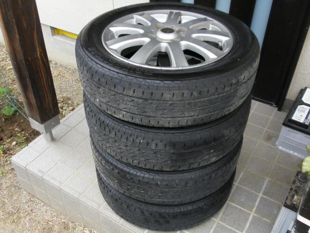 インチアップドレスアップに軽自動車に最適サイズ信頼のBSタイヤ&アルミホイル4本セット売り切り < 自動車/バイク インチアップドレスアップに軽自動車に最適サイズ信頼のBSタイヤ&アルミホイル4本セット売り切り < 自動車/バイク