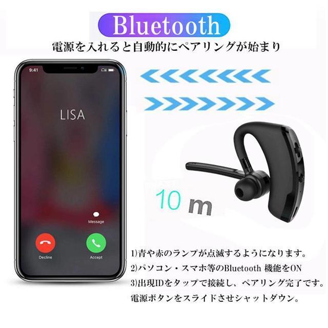 ワイヤレスイヤホン ヘッドセット Bluetooth iPhone ブルートゥース マイク内蔵 イヤホン ワイヤレス 通話 マイク < 家電/AV  ワイヤレスイヤホン ヘッドセット Bluetooth iPhone ブルートゥース マイク内蔵 イヤホン ワイヤレス 通話 マイク < 家電/AVの